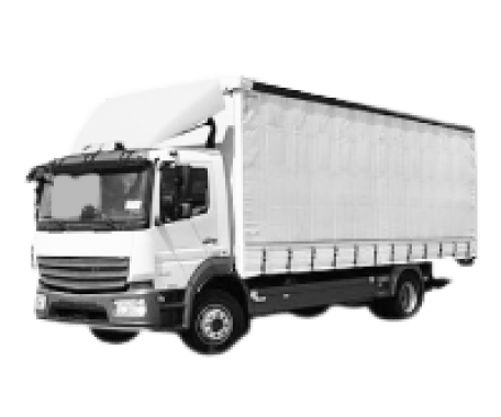 LKW mit Plane (7,5T bis 18T)