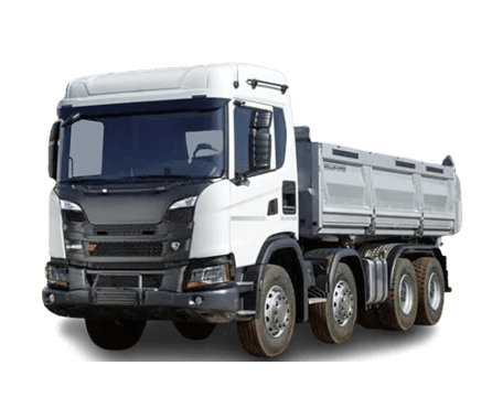 LKW mit Dreiseitenkipper